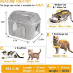 Breathable Pet Portable Carrier Bag Travel Transport Bag For Small Dogs And Cats Outgoing