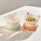 Ceramic Cat Dog Bowl Pet Supplies Drinking Water Goblet Food Basin