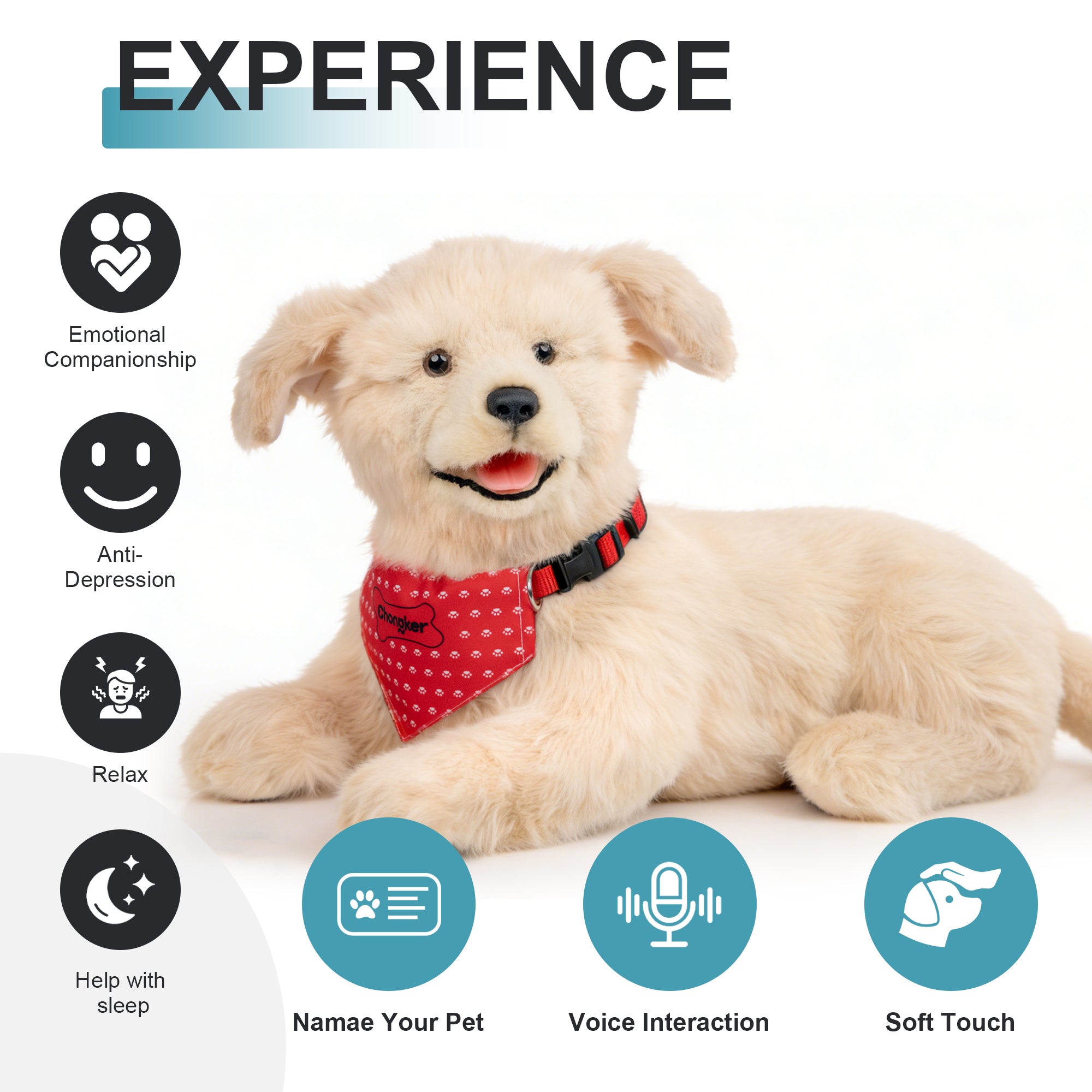 Percy Essential - Interactive Emotional Support Pet Weighted