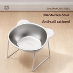 304 Stainless Steel Pet Water And Food Bowl