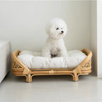 Rattan Dog Bed Rattan Dog Kennel For Small And Medium-Sized Dogs