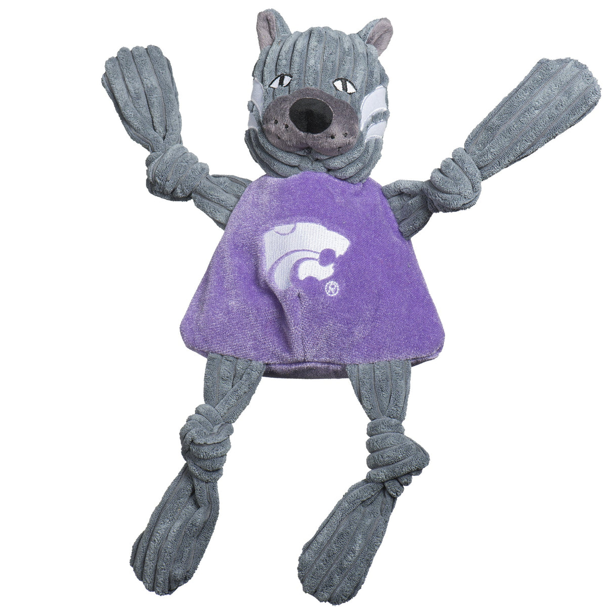 NCAA Kansas State University, Willie the Wildcat Knottie® Plush Dog Toy