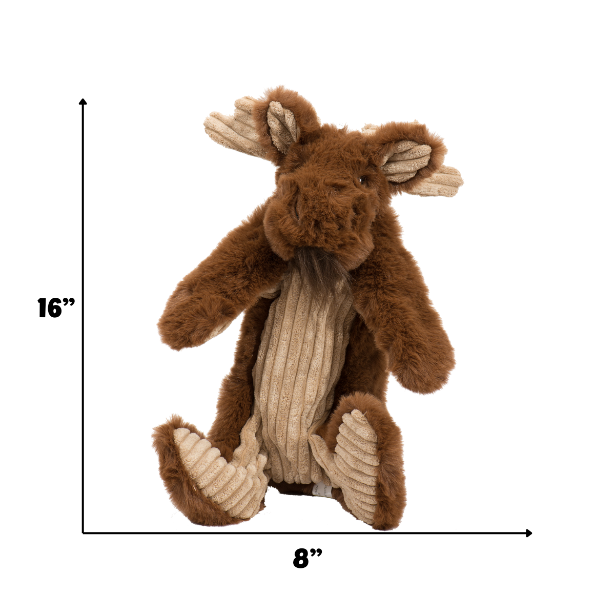 Maple Moose X-Brace® Durable Plush Dog Toy