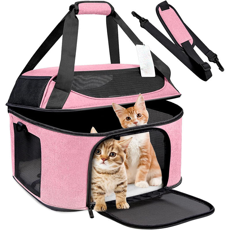 Breathable Pet Portable Carrier Bag Travel Transport Bag For Small Dogs And Cats Outgoing