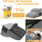 Foam Dog Stairs for Small Dogs & Cats Non Slip Pet Steps 2 Tier