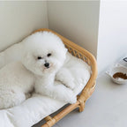 Rattan Dog Bed Rattan Dog Kennel For Small And Medium-Sized Dogs