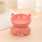 Ceramic Cat Dog Bowl Pet Supplies Drinking Water Goblet Food Basin