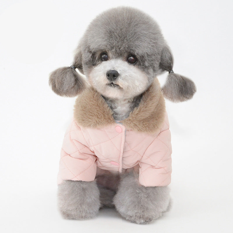 Winter New Pet Cotton Coat Dog Cotton Coat Dog Clothes Pet Clothes Dog Clothes