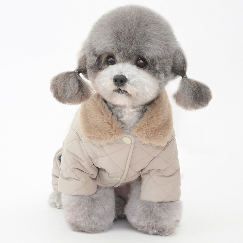Winter New Pet Cotton Coat Dog Cotton Coat Dog Clothes Pet Clothes Dog Clothes