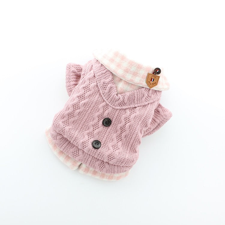 Dog clothes, pet clothes, winter lollipop dog clothes, cat clothes, compared to bear clothes