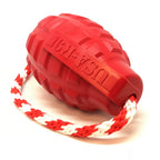 USA-K9 Grenade Rubber Dog Chew Toy | K9 Handler Reward Toy | USA Made