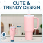 PUPROAR Kitty Cup Cat Toy | Cute Catnip & Crinkle Plush Cat Toy