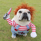 Halloween Dog Costume – Funny Adjustable Cosplay for Medium & Large Dogs
