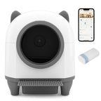 Self-Cleaning Litter Box with App Control for Multi-Cat Homes