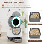 Self-Cleaning Litter Box with App Control for Multi-Cat Homes