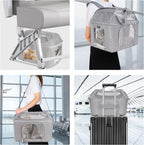 Breathable Pet Portable Carrier Bag Travel Transport Bag For Small Dogs And Cats Outgoing