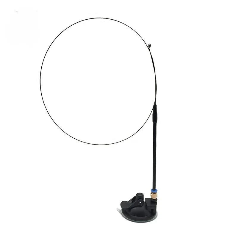 Hands-Free Feather Cat Wand with Bell | Suction Cup Interactive Toy for Hunting and Exercise