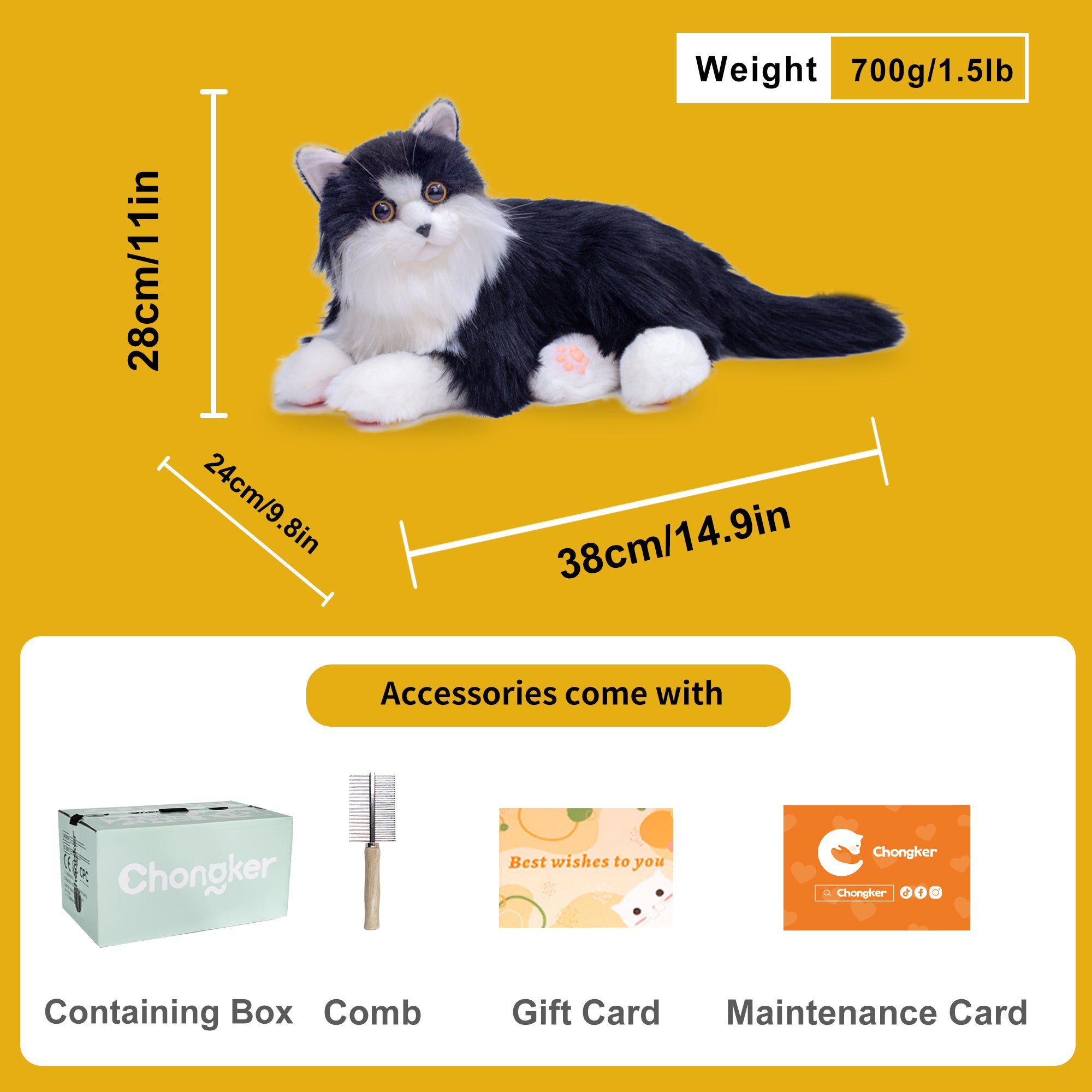 Percy Essential - Interactive Emotional Support Pet Weighted