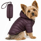 Pet Life ® Lightweight Adjustable and Collapsible 'Sporty Avalanche' Dog Coat w/ Pop-out Zippered Hood