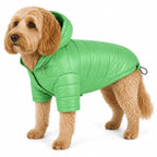 Pet Life ® Lightweight Adjustable and Collapsible 'Sporty Avalanche' Dog Coat w/ Pop-out Zippered Hood