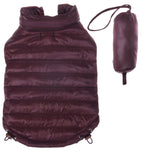 Pet Life ® Lightweight Adjustable and Collapsible 'Sporty Avalanche' Dog Coat w/ Pop-out Zippered Hood