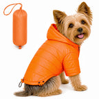 Pet Life ® Lightweight Adjustable and Collapsible 'Sporty Avalanche' Dog Coat w/ Pop-out Zippered Hood