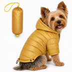 Pet Life ® Lightweight Adjustable and Collapsible 'Sporty Avalanche' Dog Coat w/ Pop-out Zippered Hood