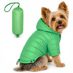 Pet Life ® Lightweight Adjustable and Collapsible 'Sporty Avalanche' Dog Coat w/ Pop-out Zippered Hood