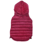 Pet Life ® Lightweight Adjustable and Collapsible 'Sporty Avalanche' Dog Coat w/ Pop-out Zippered Hood