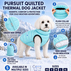 Pet Life ® 'Pursuit' Quilted Ultra-Plush Thermal Dog Jacket