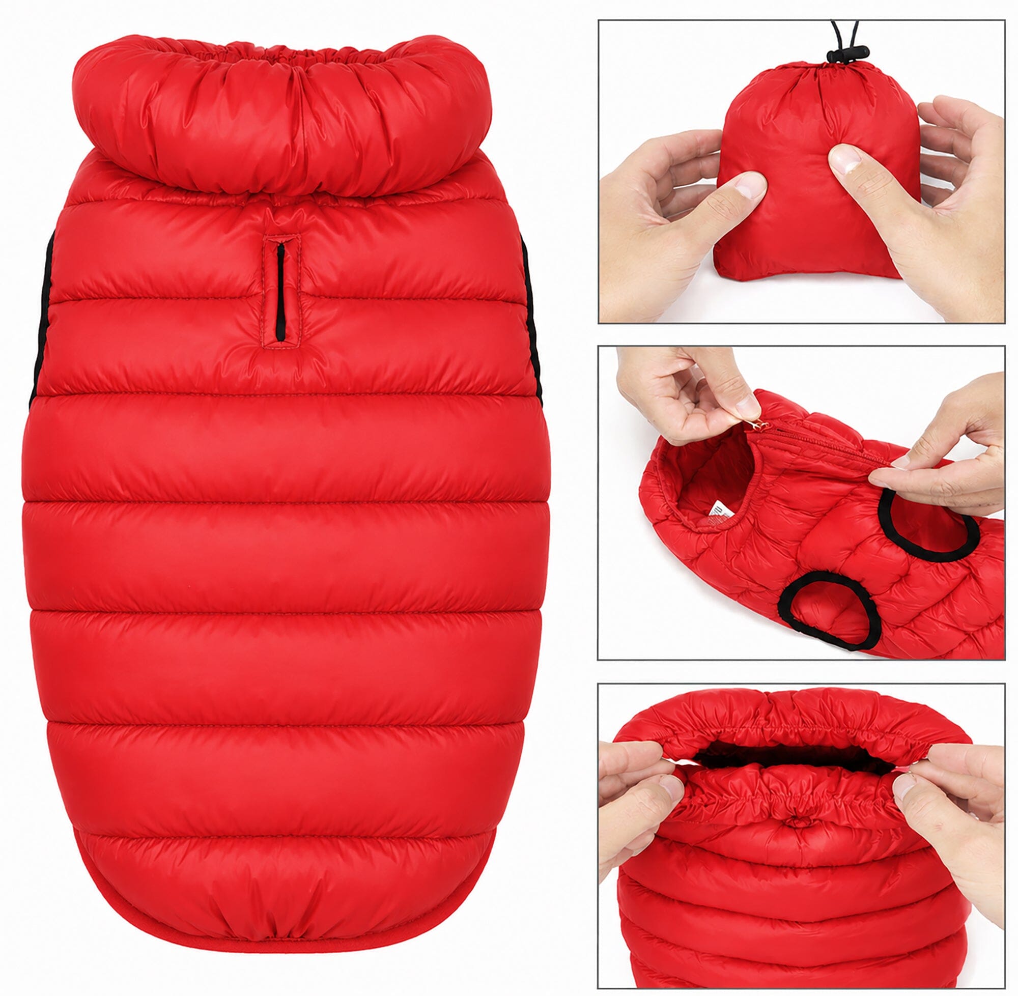 Pet Life ® 'Pursuit' Quilted Ultra-Plush Thermal Dog Jacket