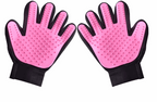 Silicone Pet Grooming Gloves – Deshedding & Massage